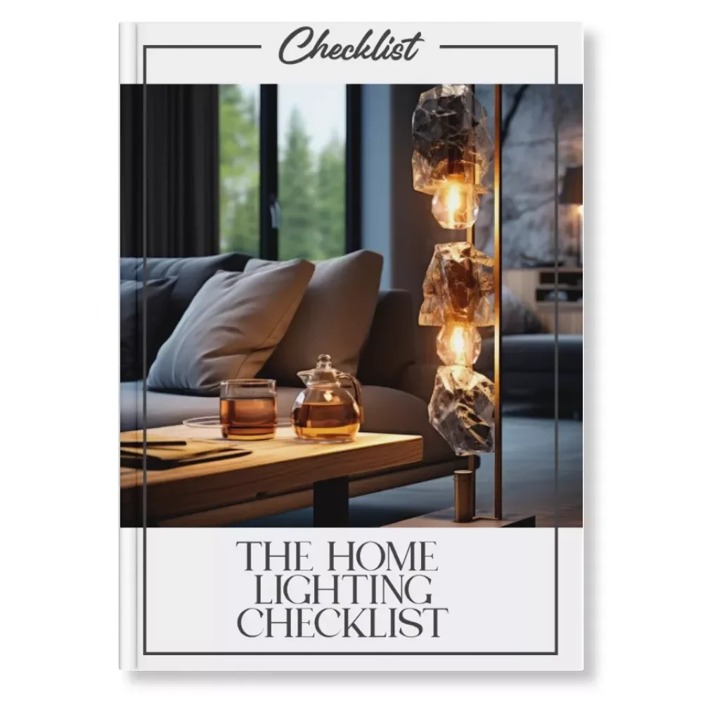 The Home Lighting Checklist | Digital Home Lighting Guide | Mood Lighting eBook | Smart Lighting Design Tips for Every Room | AI Lighting Planner for Cozy, Productive Spaces