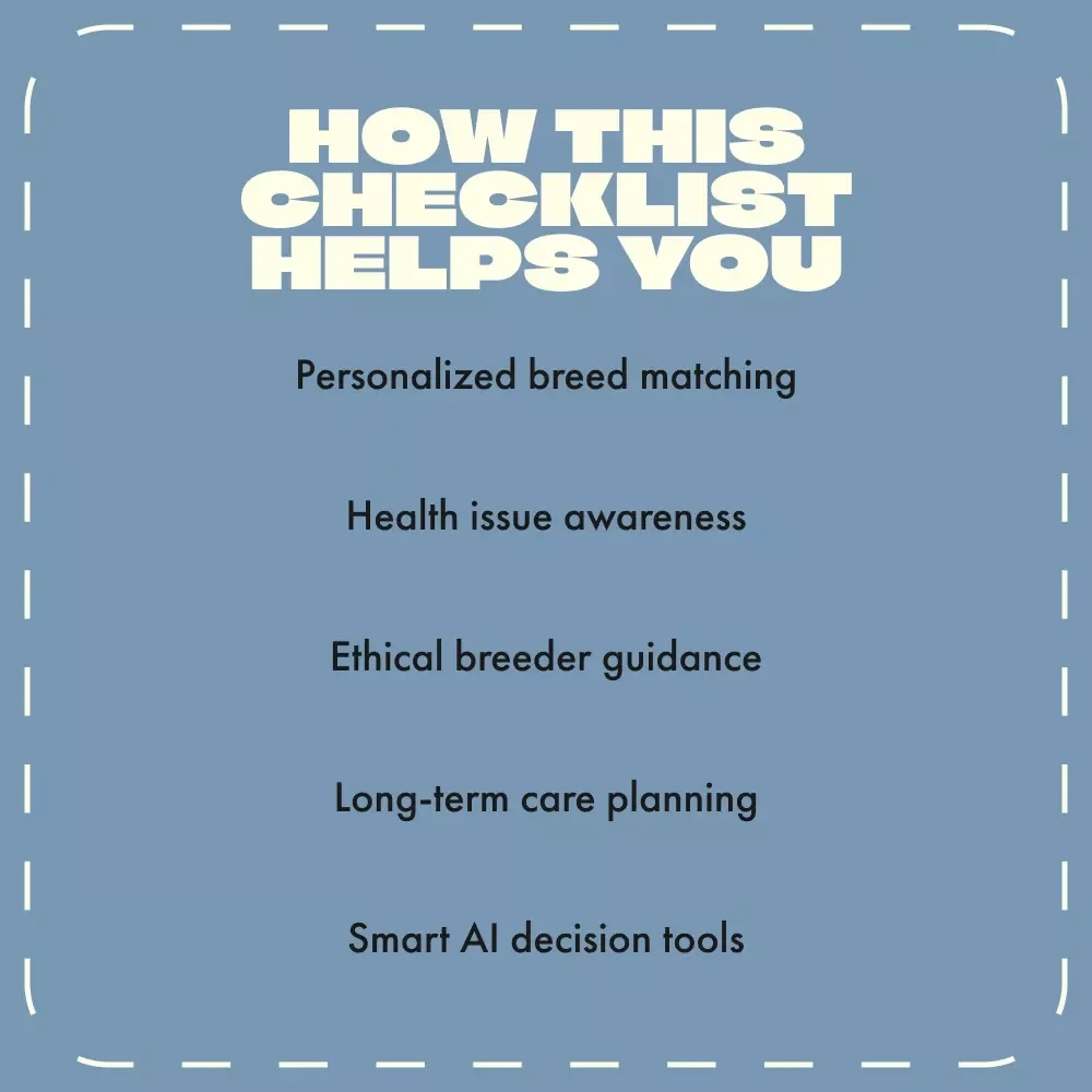 Choosing a Healthy Dog Breed Checklist | How to Choose a Healthy Breed of Dog | Digital Download Pet Owner’s Guide for Smart Puppy Selection & Responsible Dog Adoption