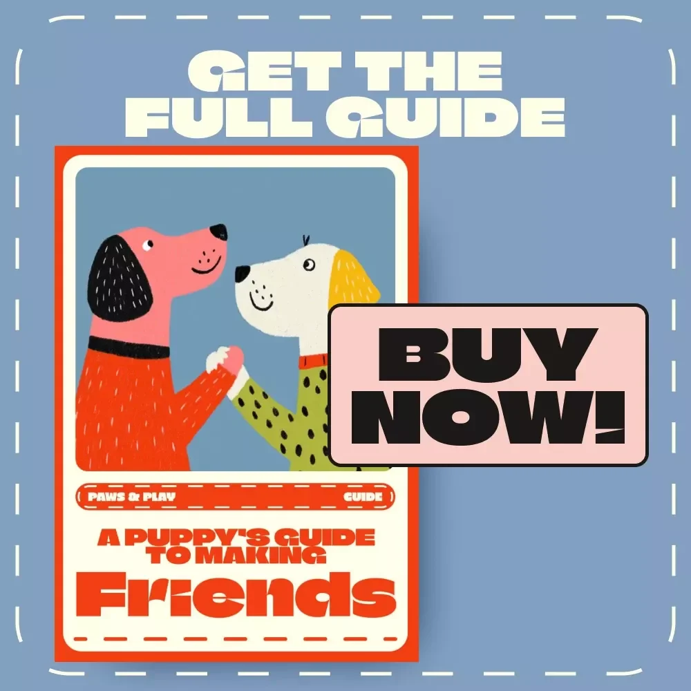 Paws & Play: A Puppy’s Guide to Making Friends | How to Socialize a Puppy with Other Dogs | Digital eBook for New Puppy Owners, Dog Trainers & Pet Lovers