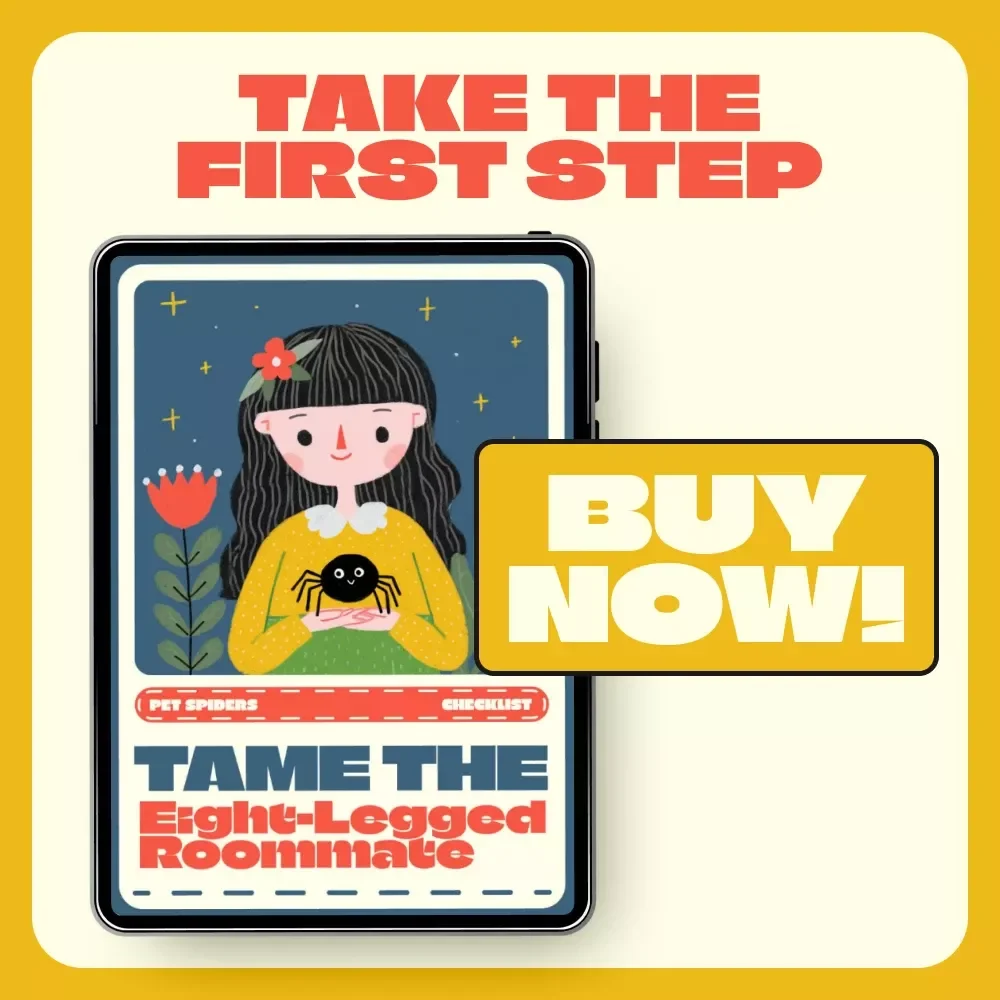 Tame the Eight-Legged Roommate | How to Handle a Pet Tarantula Safely | Printable Care & Handling Checklist for Spider Owners