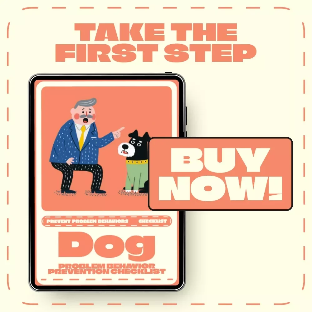 Dog Problem Behavior Prevention Checklist | Puppy Training Guide | Printable Pet Owner eBook for Well-Behaved, Happy Dogs | Positive Reinforcement & Socialization Tips | Digital Download