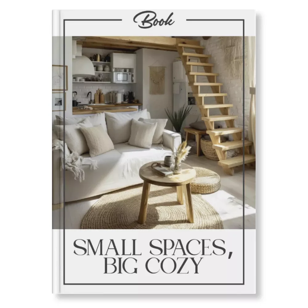 Small Spaces, Big Cozy | How to Make a Small Home Feel Cozy | Digital eBook Guide for Warm, Inviting Interiors | Small Apartment & Tiny Home Decor Tips