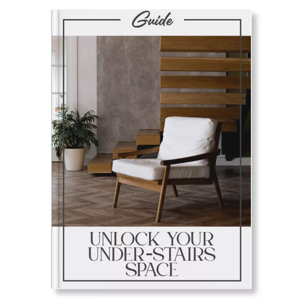 Unlock Your Under-Stairs Space | Smart Home Storage Guide | Small Space Organization eBook | AI Home Design & Decluttering Tips for Every Home