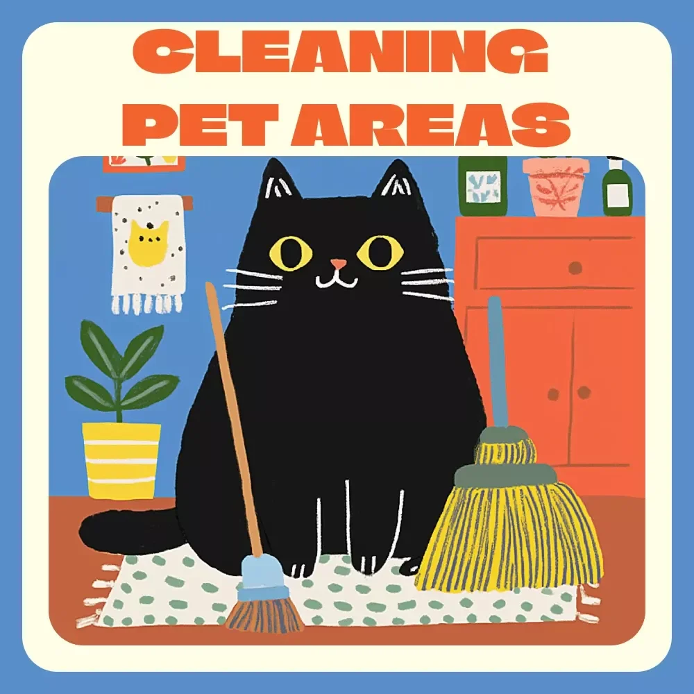 Checklist for Cleaning Pet Areas | Printable Pet Cleaning Guide | Pet Odor Control | Pet Area Cleaning Schedule | Digital Download | Home Organization for Pet Owners