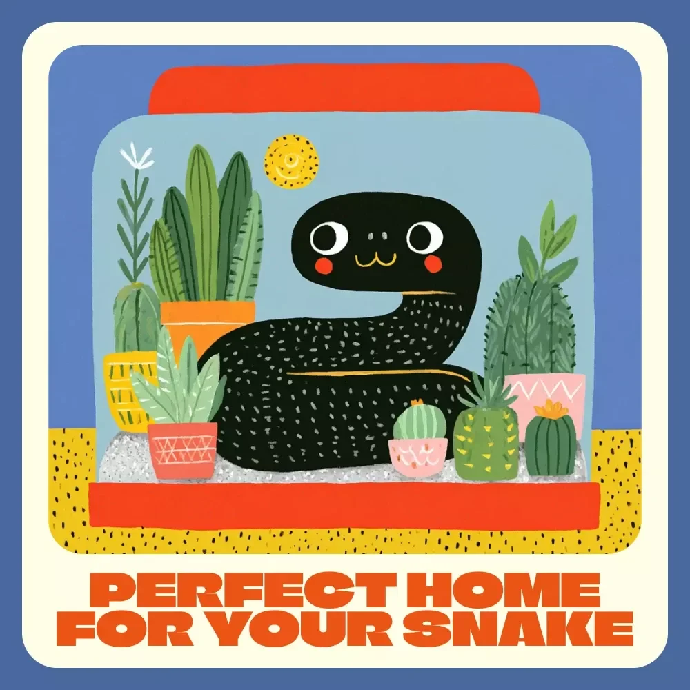 Building the Perfect Home for Your Snake | Ultimate Guide for Snake Habitat Setup, Enclosure Design, and Care Tips | Digital Download PDF