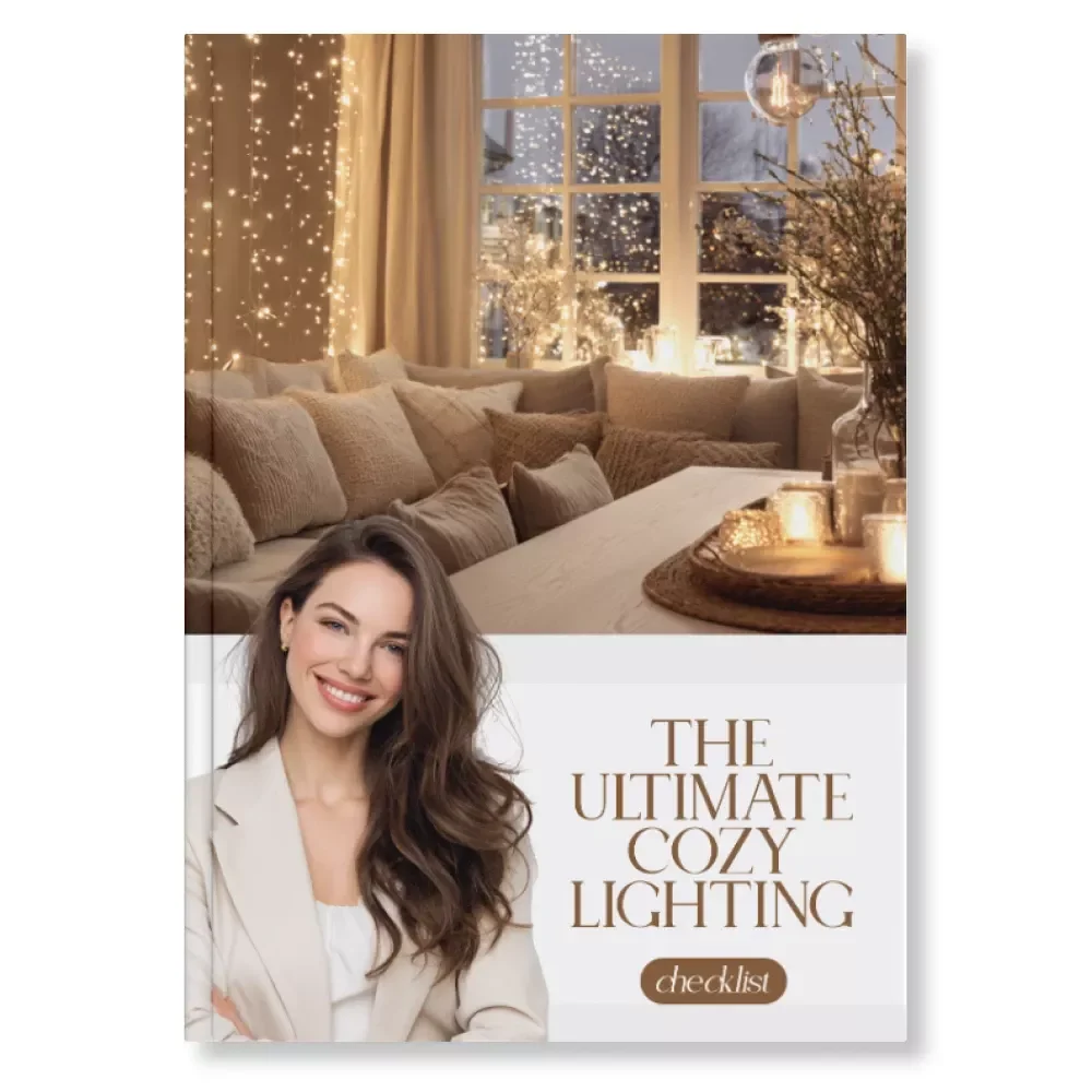 The Ultimate Cozy Lighting Checklist | Digital Download for Home Ambiance | How to Use Lighting to Enhance Coziness | Warm Lighting Guide for Relaxing Spaces