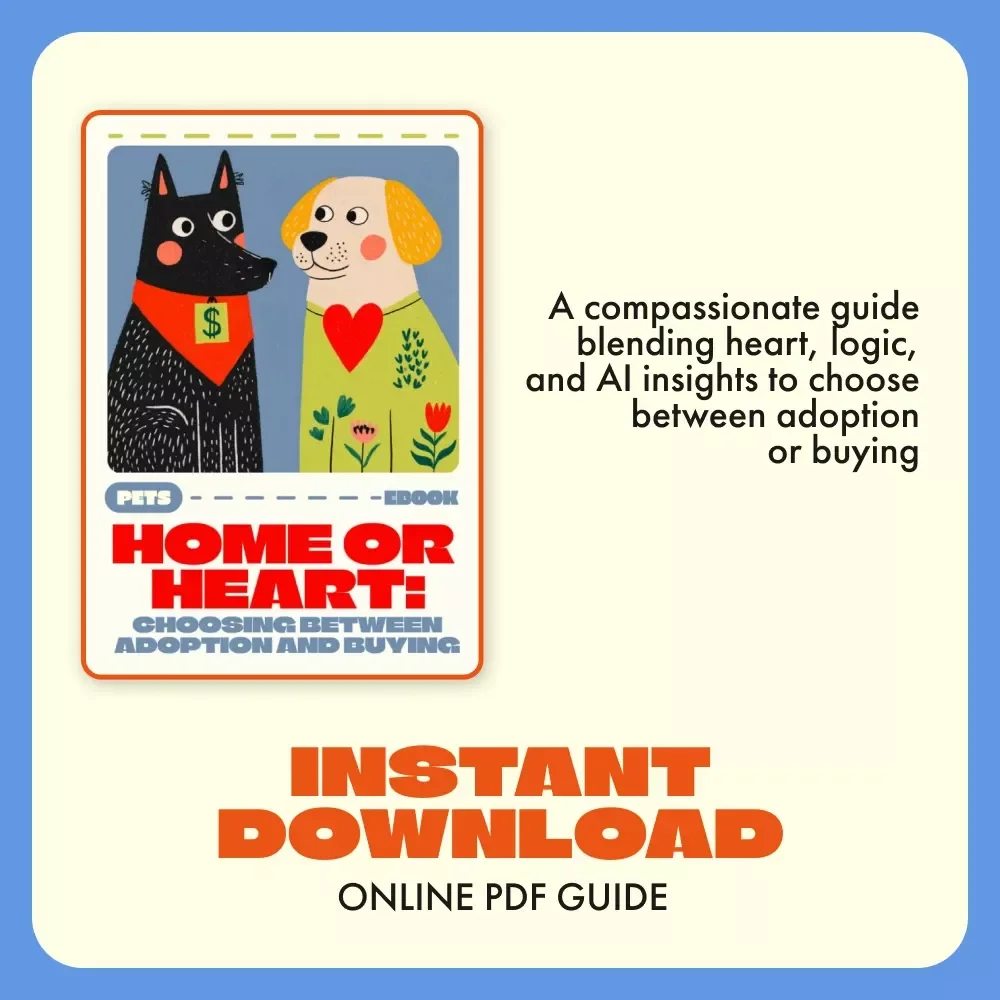 Home or Heart: Choosing Between Adoption and Buying | Ebook Guide on adoption vs buying which is better | Digital Download Decision-Making Resource