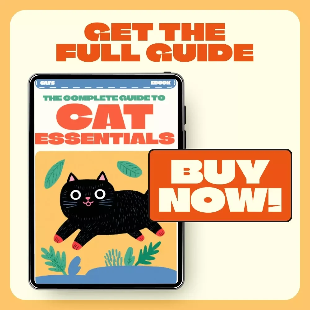 The Complete Guide to Cat Essentials | Digital eBook for Cat Owners | Cat Supplies List & Care Tips for Every Stage