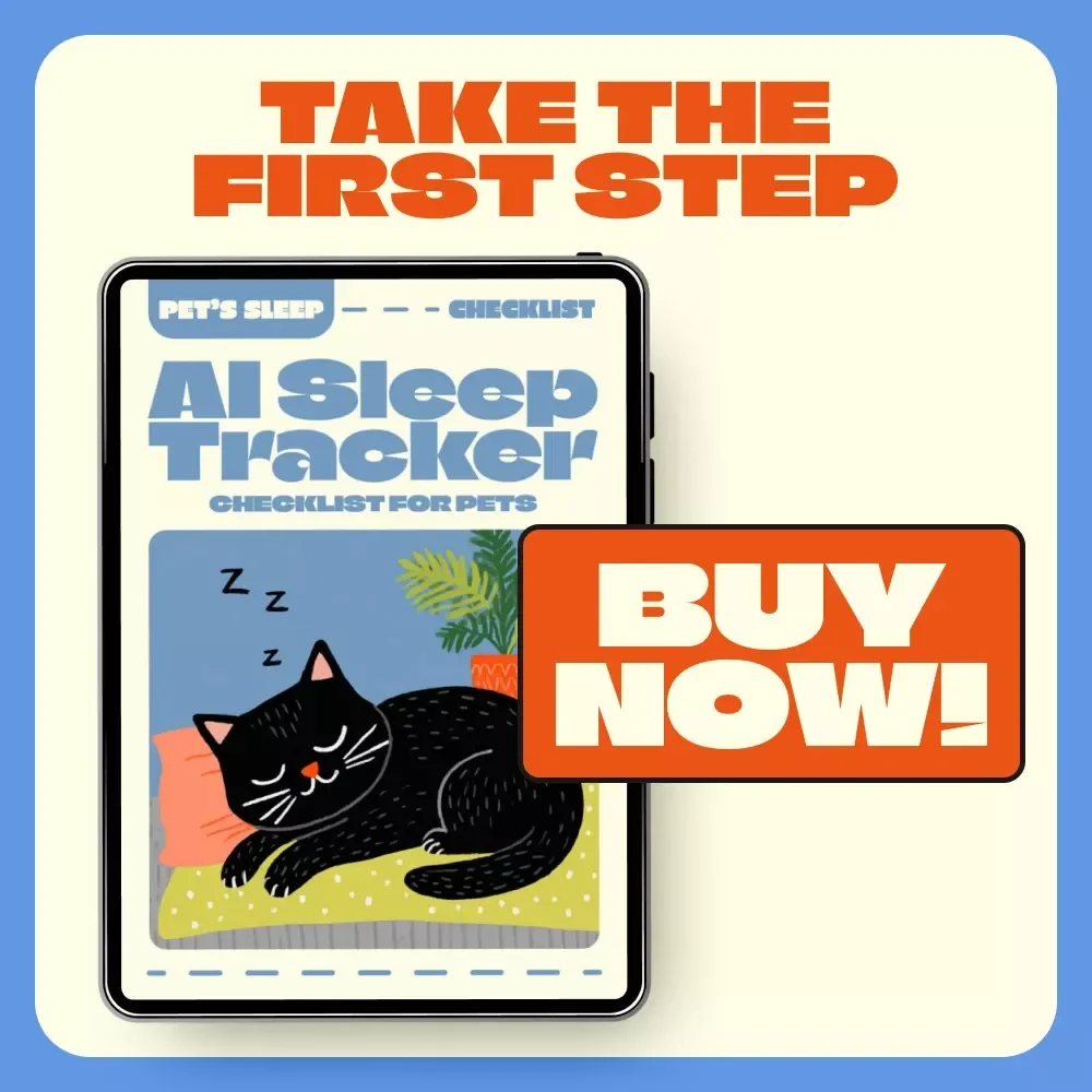 AI Sleep Tracker Checklist for Pets | How to Use AI to Analyze Your Pet’s Sleep Patterns | Digital Download Guide for Pet Owners & Animal Lovers