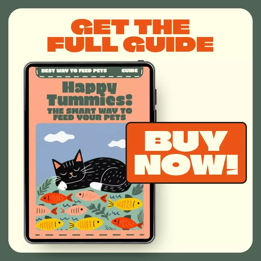 Happy Tummies: The Smart Way to Feed Your Pets | Digital Pet Feeding Guide | Best Way to Feed Pets | AI Pet Nutrition eBook for Smarter Mealtime Routines