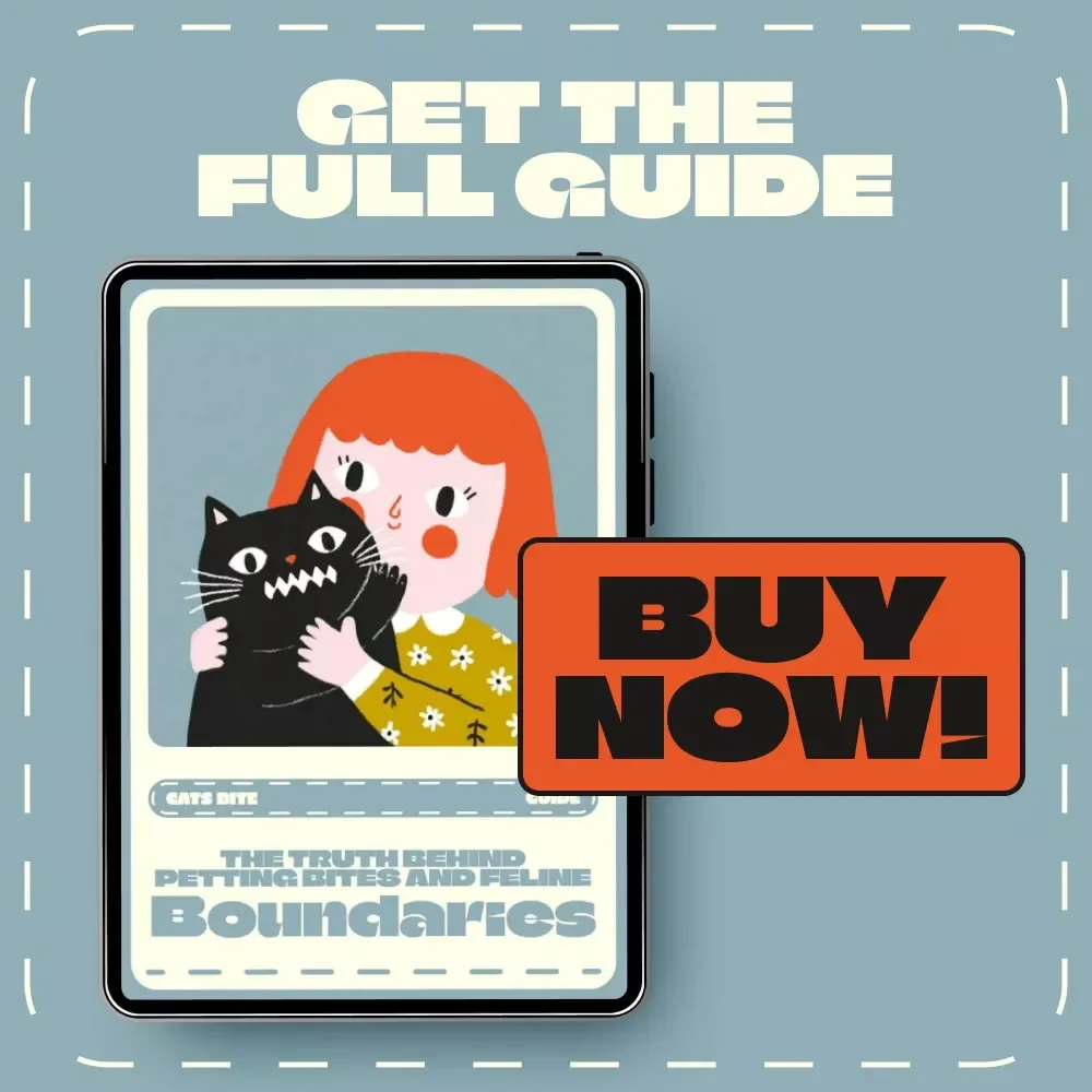 The Truth Behind Petting Bites and Feline Boundaries | Cat Behavior Guide | Why Do Cats Bite When You Pet Them? | Digital Download for Cat Lovers and Pet Parents