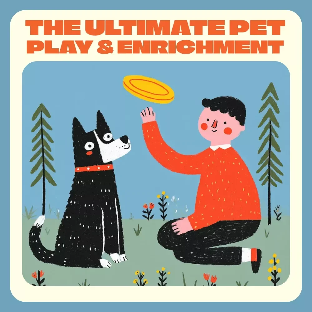 The Ultimate Pet Play & Enrichment Checklist | Digital Download for Toys and Enrichment Supplies for Pets | Printable Pet Care Guide for Dogs, Cats, and Small Animals