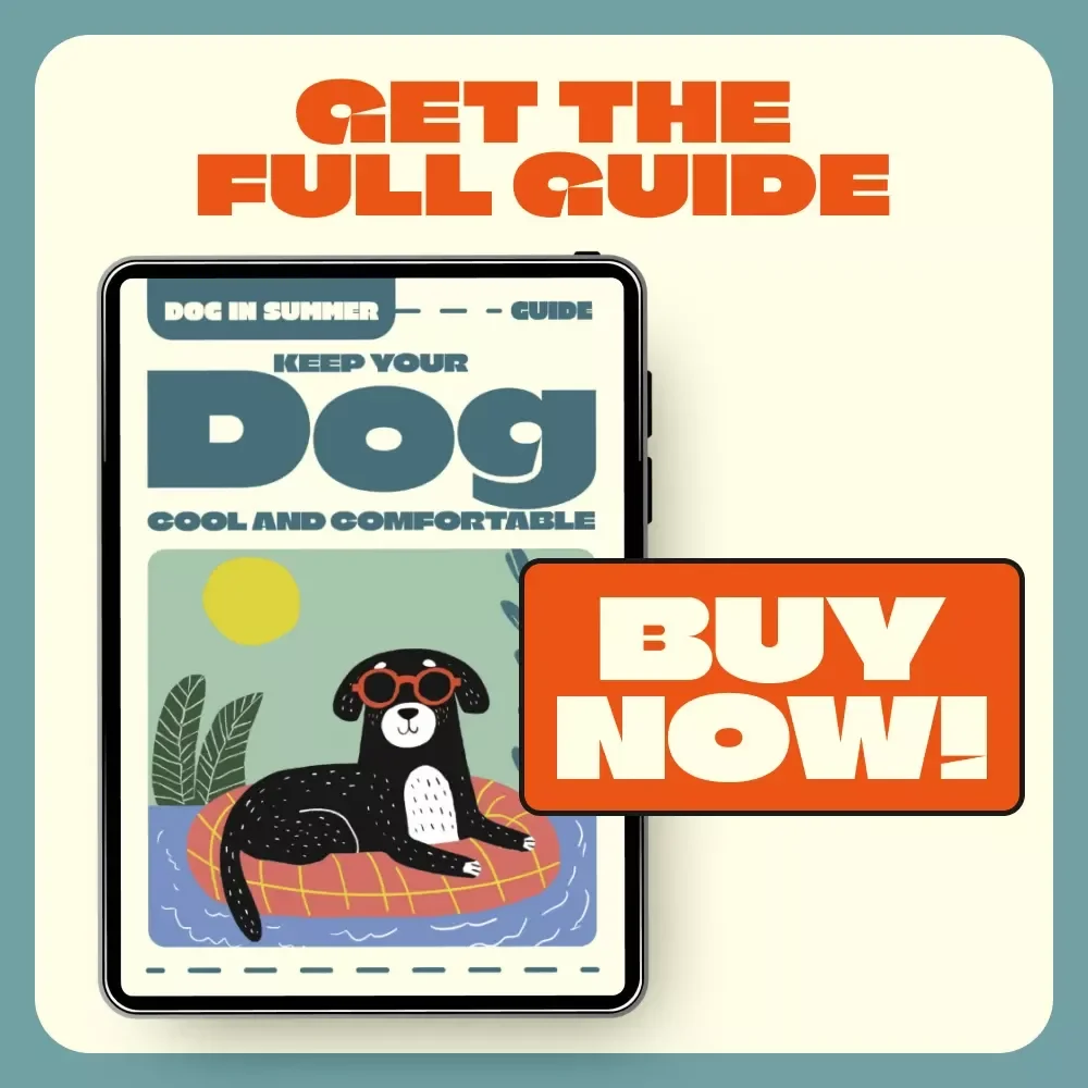 Keep Your Dog Cool and Comfortable | Summer Pet Care Guide | Best Way to Keep Your Dog Cool in Summer | Digital Download for Pet Owners