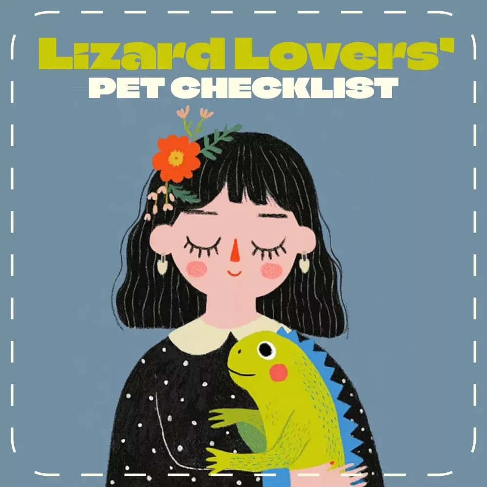 Lizard Lovers’ Pet Checklist | Digital Download Guide for Reptile Owners | Best Pet Lizards Care Essentials for Beginners & Enthusiasts