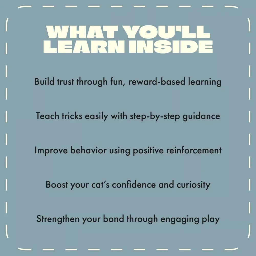 Clicker Training Made Easy for Cats | Cat Training eBook | Positive Reinforcement Cat Behavior Guide | Digital Download for Cat Owners