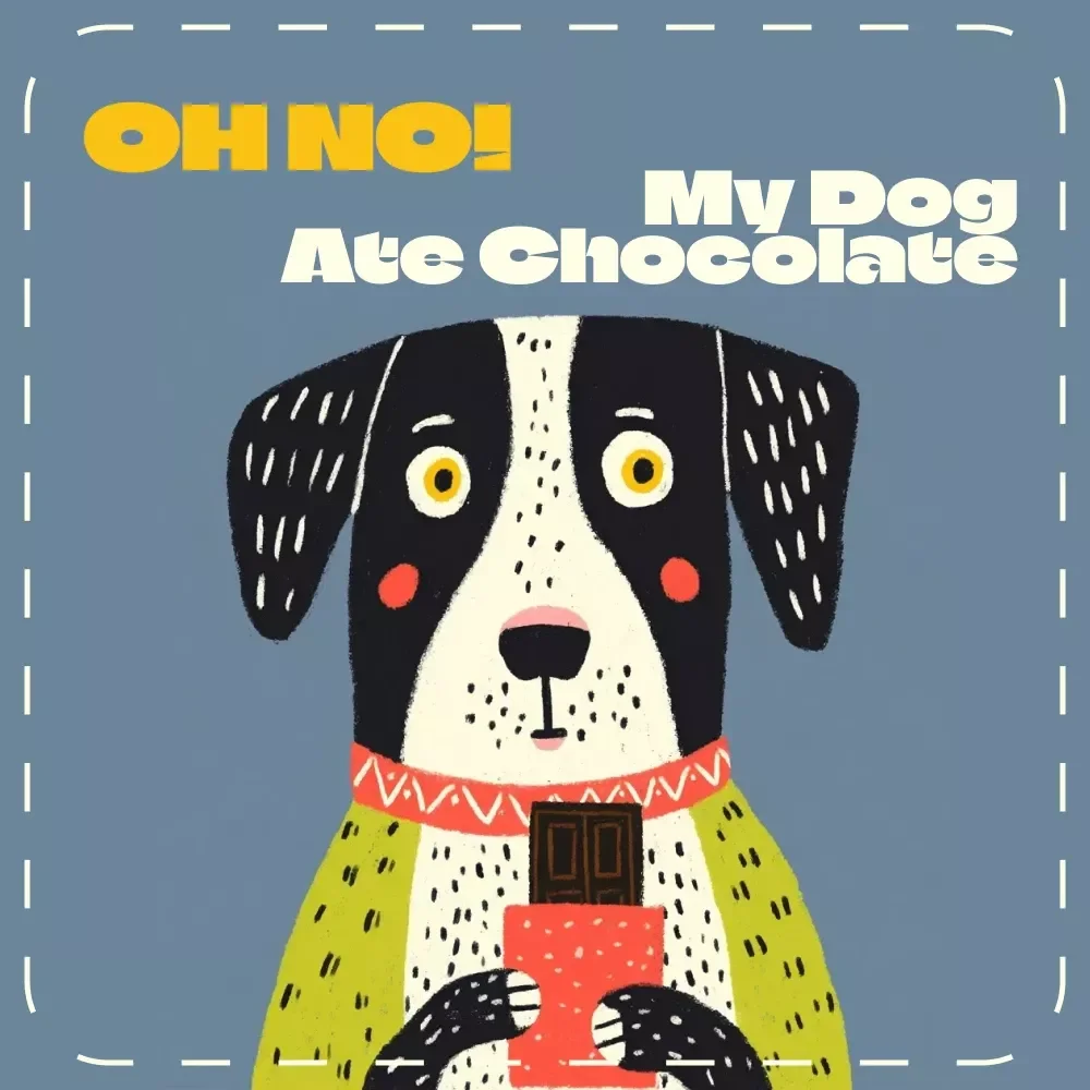 Oh No, My Dog Ate Chocolate – Emergency Pet Care Checklist | What to Do If Your Dog Eats Chocolate | Printable & Digital Pet Safety Guide