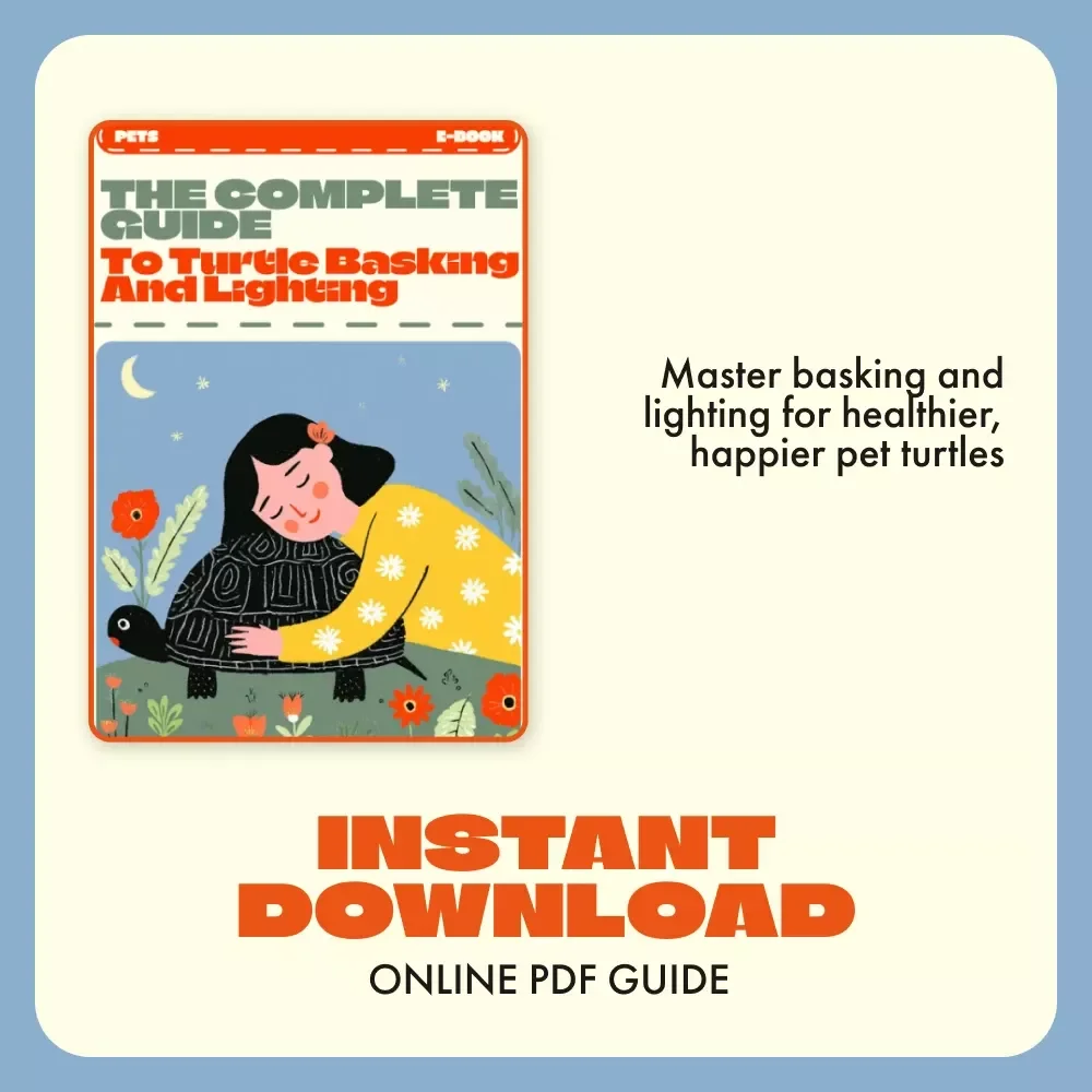 The Complete Guide to Turtle Basking and Lighting | Turtle Basking and Lighting Tips eBook | Digital Download for Healthy Turtles | Essential Reptile Care PDF for Turtle Owners