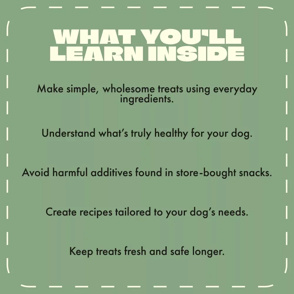 Healthy Snacks for Happy Dogs | eBook for Pet Lovers | Learn How to Make Your Own Dog Treats at Home | DIY Natural & Healthy Dog Snack Recipes for Every Pup