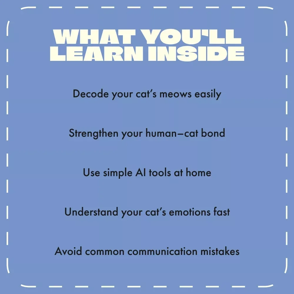 Using AI to Decode Your Cat’s Conversations | Digital Guide for Cat Lovers | How to Use AI to Interpret Cat Meows | Learn Cat Communication with AI Tools