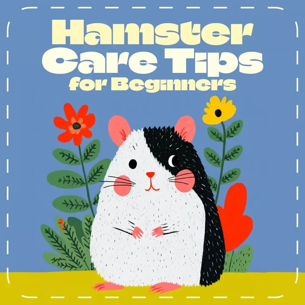 A Friendly Guide to Happy Hamsters for Beginners | Hamster Care Tips for Beginners | Digital eBook for New Pet Owners