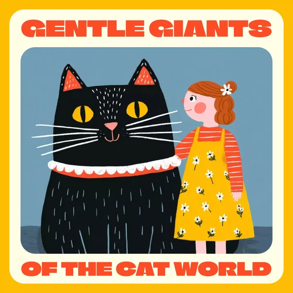 Gentle Giants of the Cat World | Ultimate Guide to Big Pet Cat Breeds | Digital Download for Cat Lovers, Pet Owners & Feline Enthusiasts