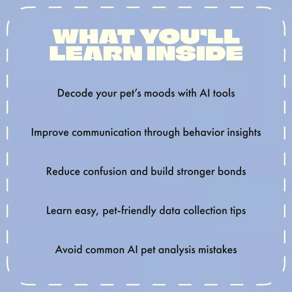 Paws & Pixels: Using AI to Understand Your Pet | Digital Guide on how to use ai to understand what your pet is saying | Learn Pet Behavior Decoding with AI Tools