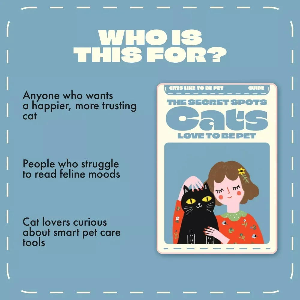 The Secret Spots Cats Love to Be Pet | Ultimate Guide on Where Do Cats Like to Be Pet | Feline Trust & Connection eBook for Cat Lovers