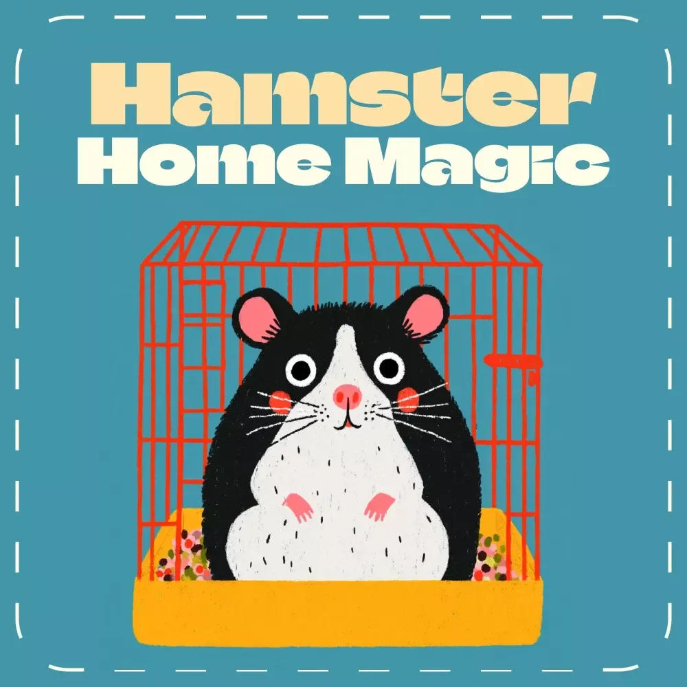 Hamster Home Magic | Ultimate Guide to the Best Cage Setup for Hamsters | Digital Download eBook for Pet Owners & Hamster Lovers