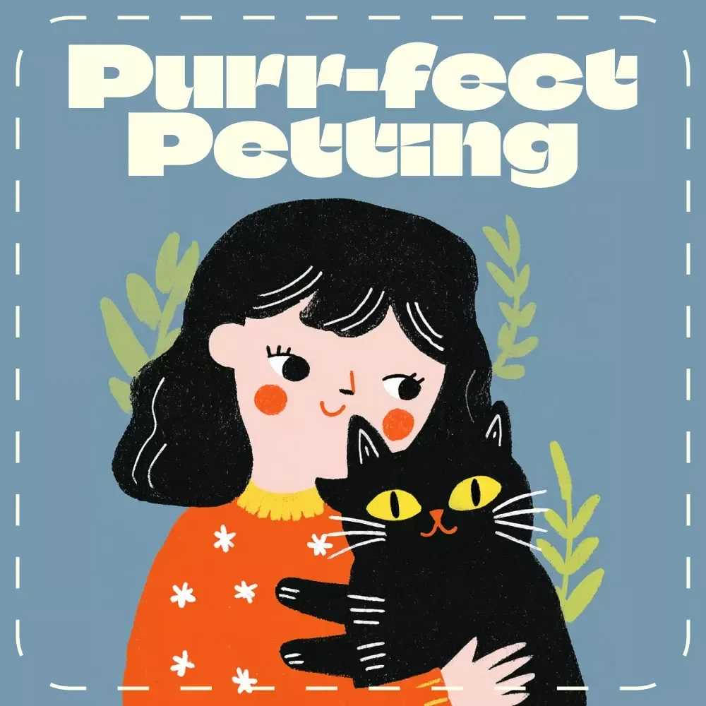 The Purr-fect Petting Checklist: How to Make Your Cat Melt with Joy | Digital Cat Care Guide | Best Way to Pet a Cat Printable Checklist for Cat Lovers