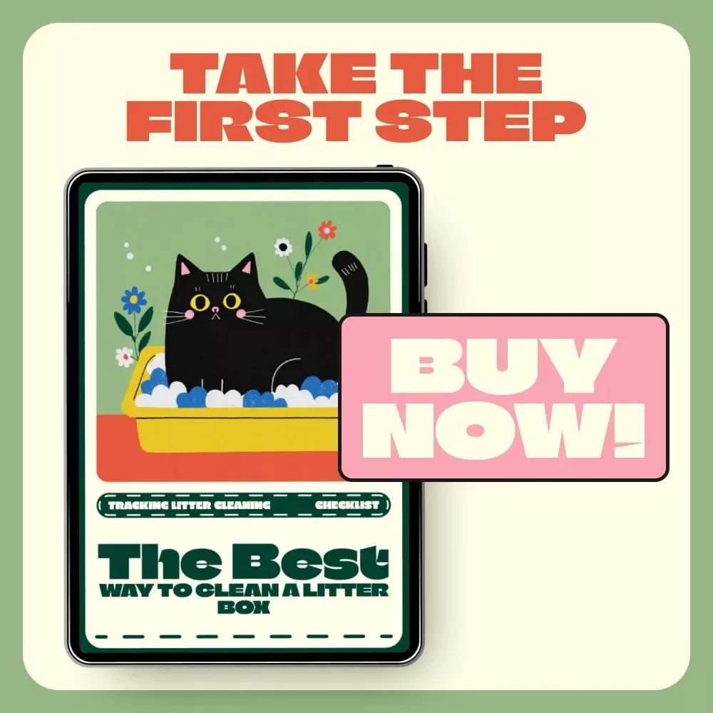 The Best Way to Clean a Litter Box – Printable Cat Care Checklist | Digital Download | Easy Step-by-Step Guide for Pet Owners | Keep Your Cat’s Litter Box Fresh and Odor-Free