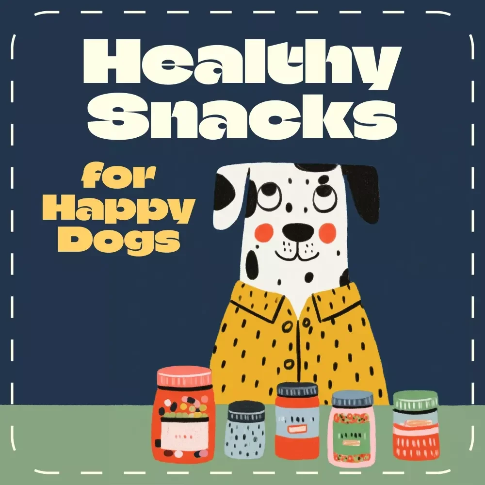 Healthy Snacks for Happy Dogs | eBook for Pet Lovers | Learn How to Make Your Own Dog Treats at Home | DIY Natural & Healthy Dog Snack Recipes for Every Pup