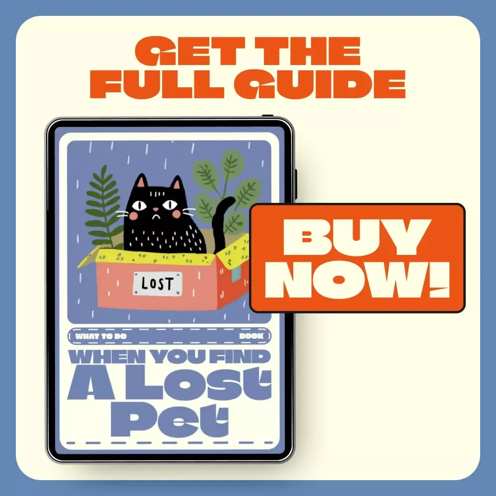 When You Find a Lost Pet | What to Do When You Find a Lost Pet eBook | Step-by-Step Digital Guide to Helping and Reuniting Lost Animals | Instant Download PDF
