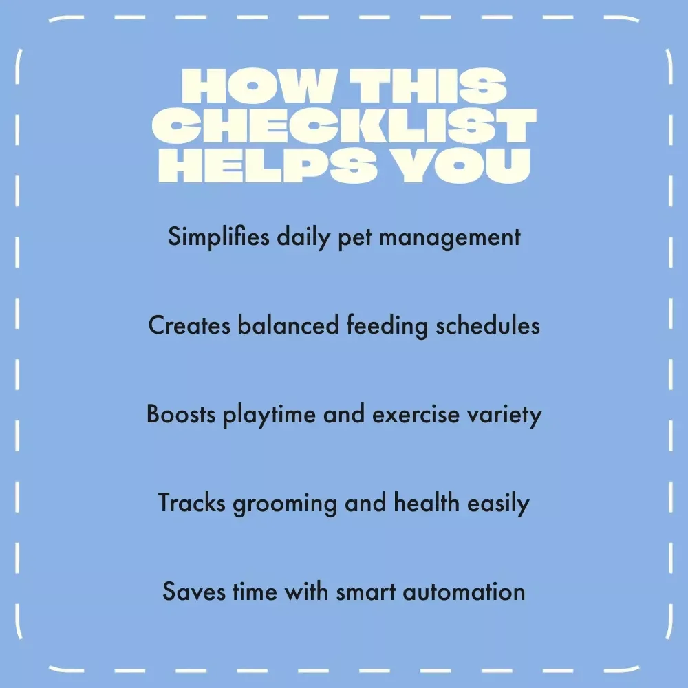 Build Your Pet’s Perfect AI Routine | Digital Pet Care Checklist | Learn how to use ai to create a pet care routine with Smart Tools & Daily Planner