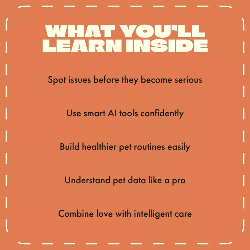 Smart Care for Pets Starts Early | AI Pet Health Guide | Digital Download eBook for Pet Owners | Learn Early Detection & AI Tools for Smarter Pet Care