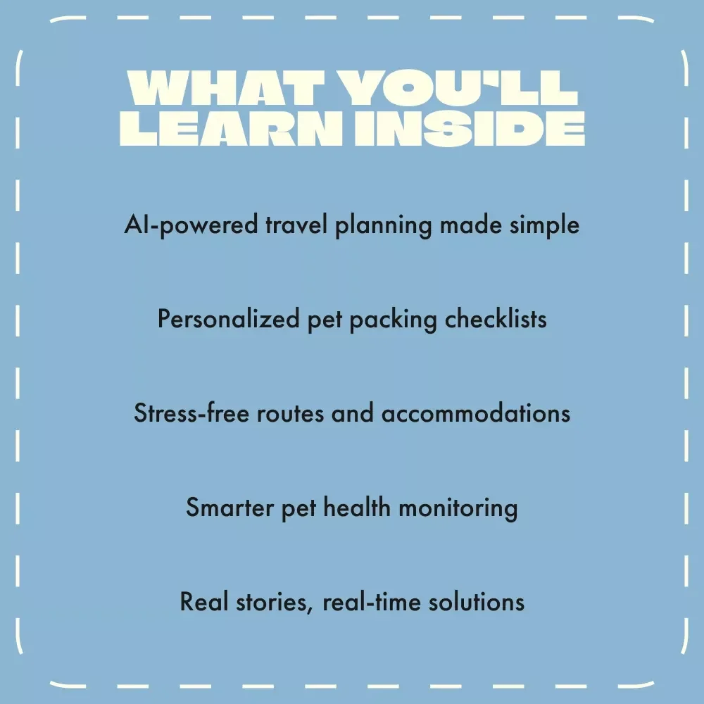Smart Ways to Plan Pet Travel with AI | Digital Download Guide • Pet-Friendly Travel Planner • eBook & Checklist for Stress-Free Trips