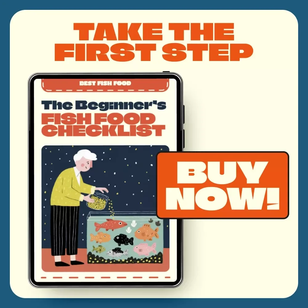 The Beginner’s Fish Food Checklist | Printable Digital Download | Best Fish Food for Beginners | Aquarium Feeding Guide for New Fish Owners