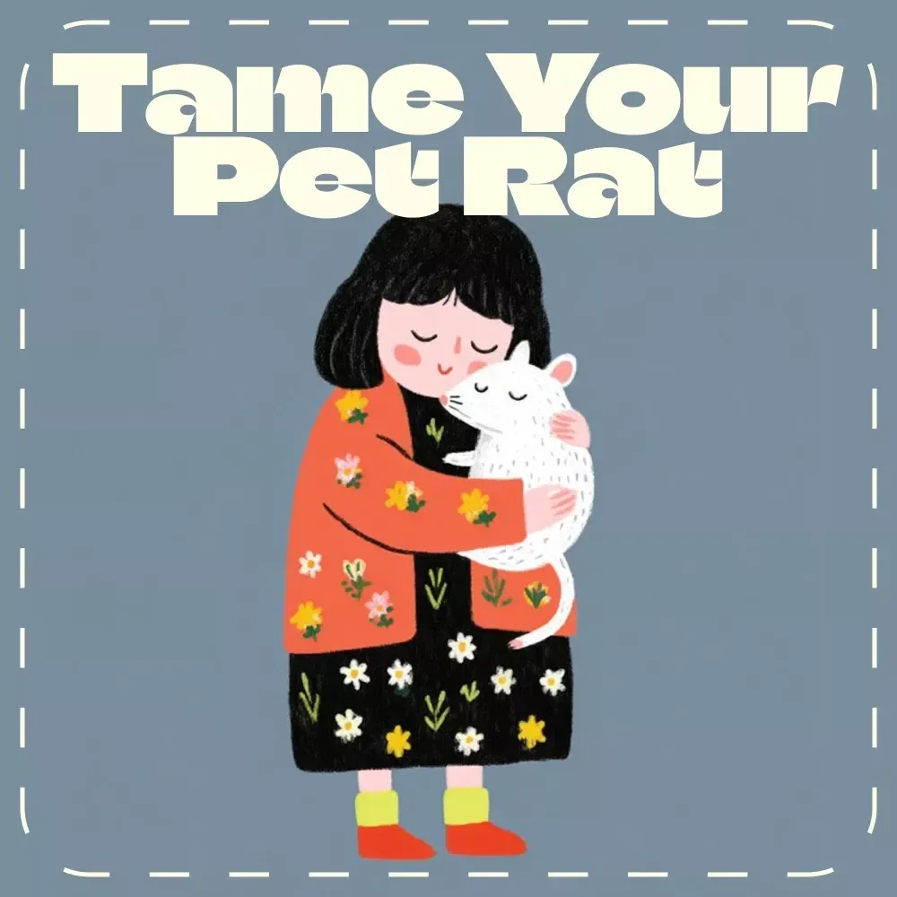 The Fun Guide to Taming Your Pet Rat | Printable Checklist for Beginners | Digital Download on How to Handle a Pet Rat