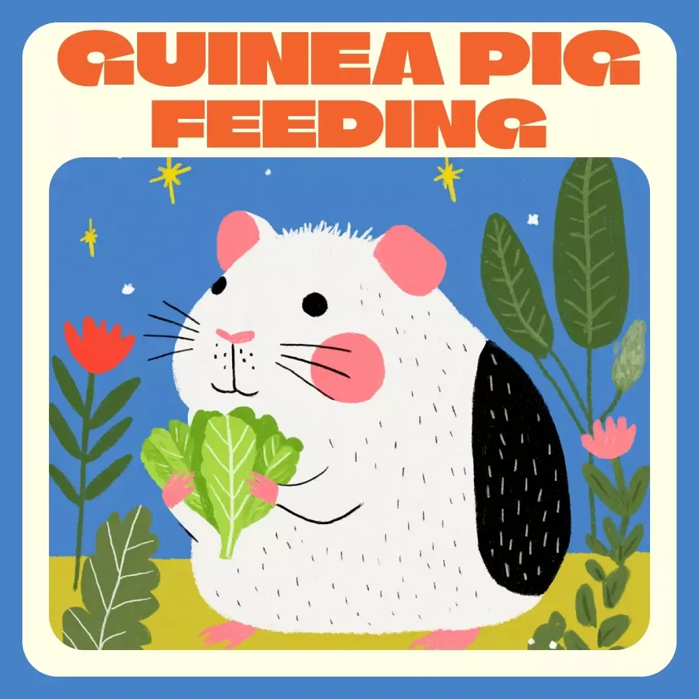 Guinea Pig Feeding Made Easy | Complete Guinea Pig Feeding Schedule Guide for Happy, Healthy Pets | Printable Digital Download for Guinea Pig Owners