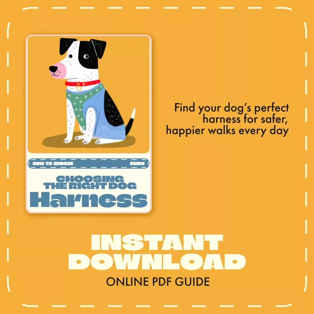 Choosing the Right Dog Harness | Ultimate Guide for Pet Owners | How to Choose the Right Dog Harness | Digital Download eBook for Dog Lovers