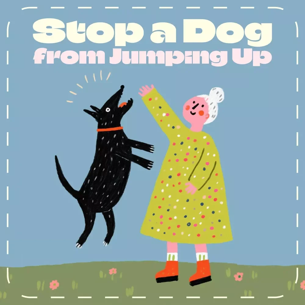 How to Stop a Dog from Jumping Up – Printable Dog Training Checklist | Positive Reinforcement Guide | Puppy Manners & Behavior Control Digital Download