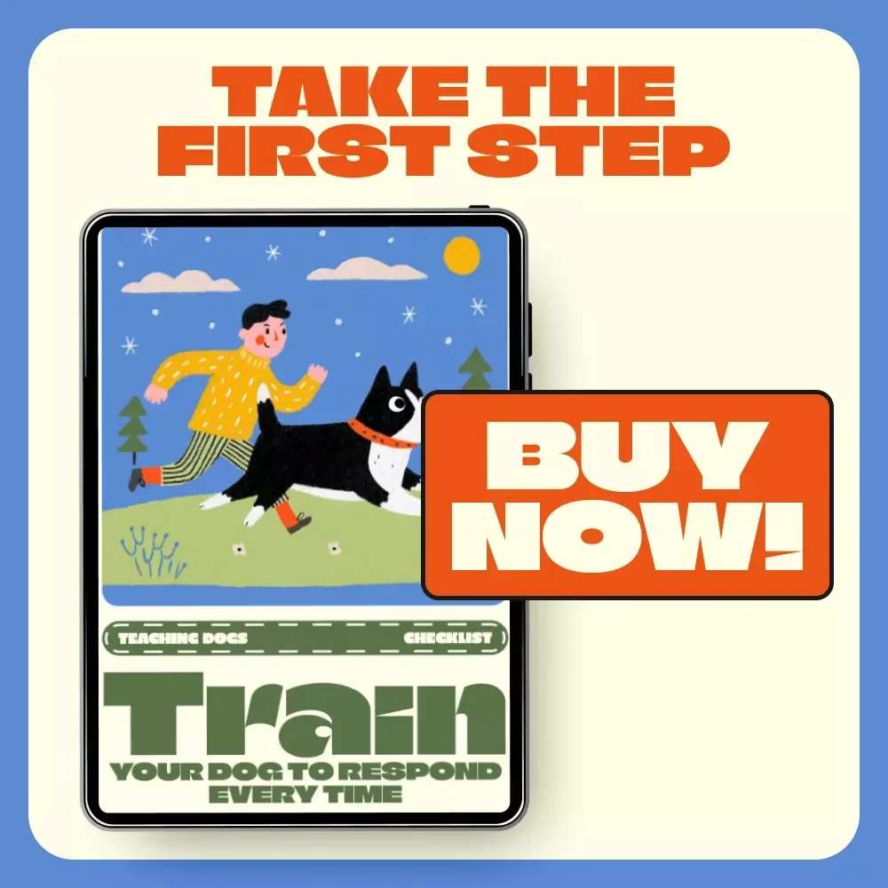 Train Your Dog to Respond Every Time | Printable Dog Training Checklist | Instant Download | How to Train a Dog to Come When Called Guide