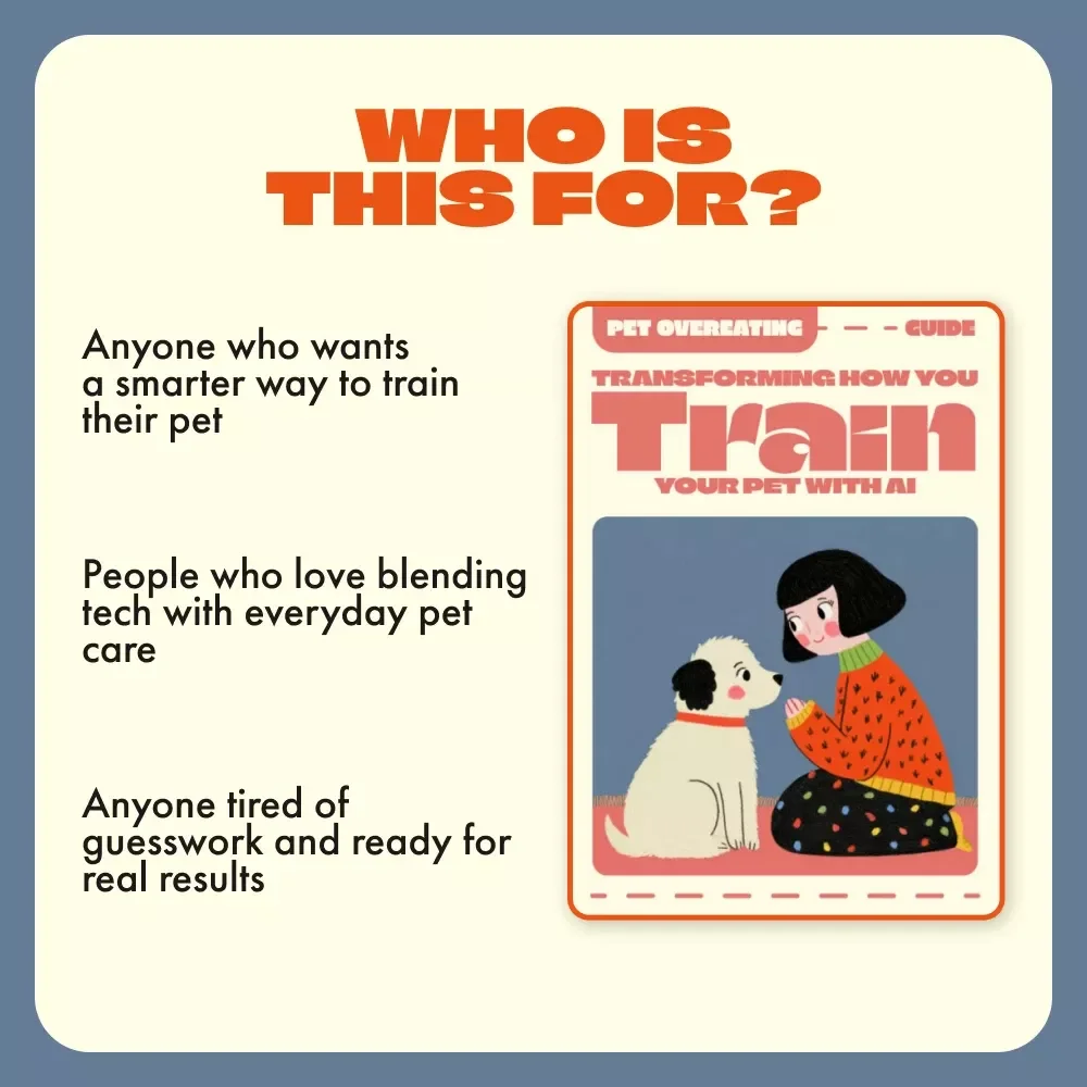 Transforming How You Train Your Pet with AI | Digital Pet Training Guide, AI Pet Behavior eBook, Puppy Training Checklist for Smart Owners