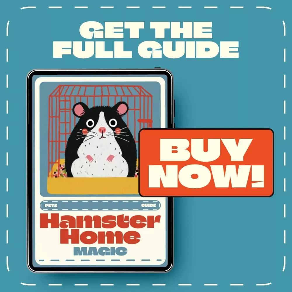 Hamster Home Magic | Ultimate Guide to the Best Cage Setup for Hamsters | Digital Download eBook for Pet Owners & Hamster Lovers