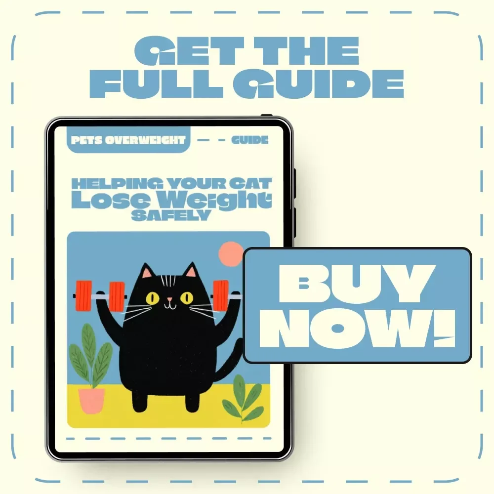Helping Your Cat Lose Weight Safely | What to Do If Your Cat Is Overweight | Cat Weight Loss eBook & Guide for Pet Parents