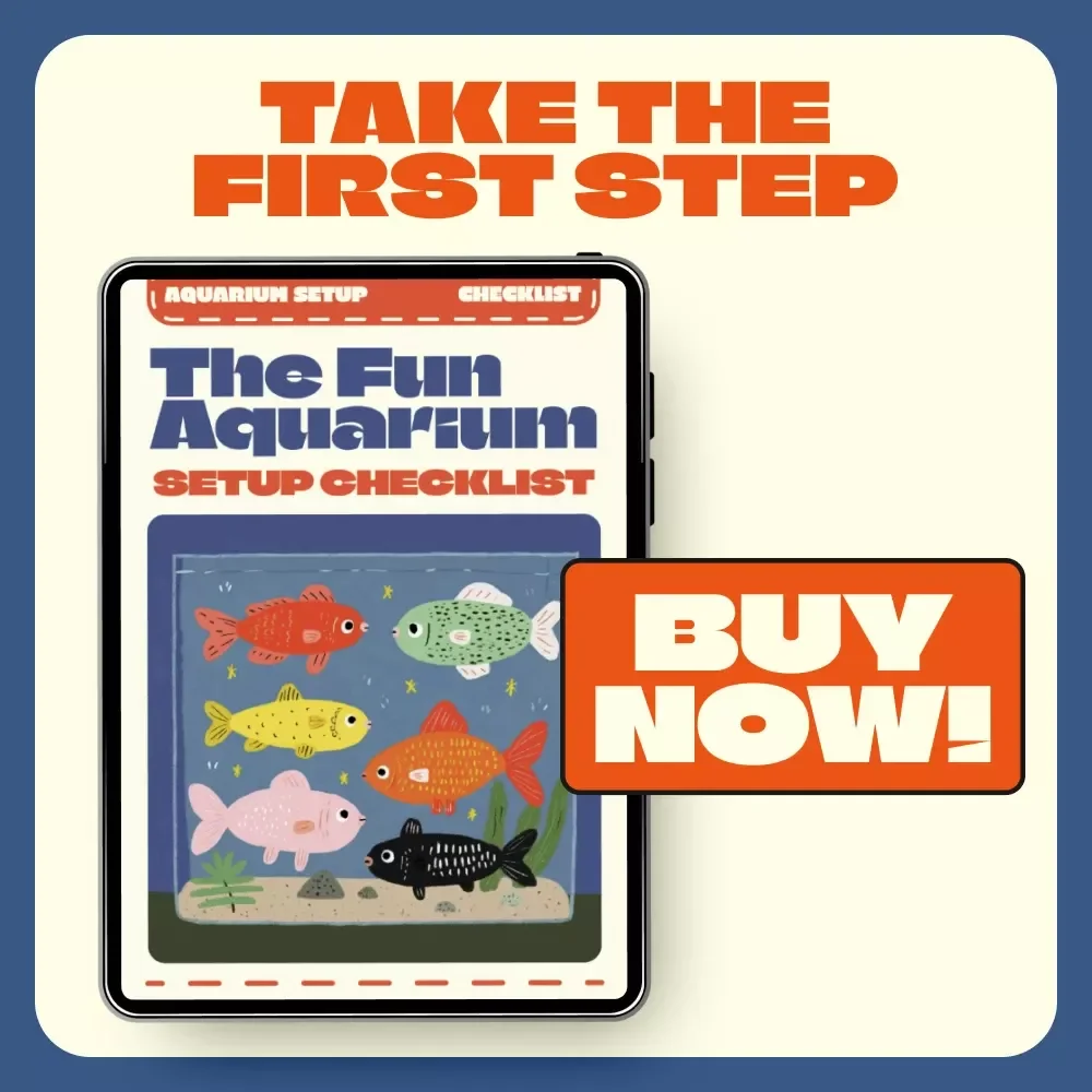 The Fun Aquarium Setup Checklist | Digital Download for Beginners | Aquarium Setup Basics Printable Guide