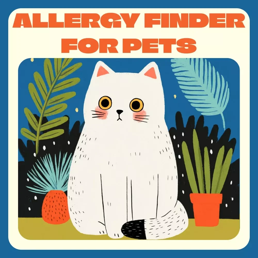 Smart Allergy Finder for Pets | AI-Powered Pet Allergy Guide, Digital Download, Dog & Cat Health Tracker, Vet-Approved eBook for Detecting and Managing Allergies