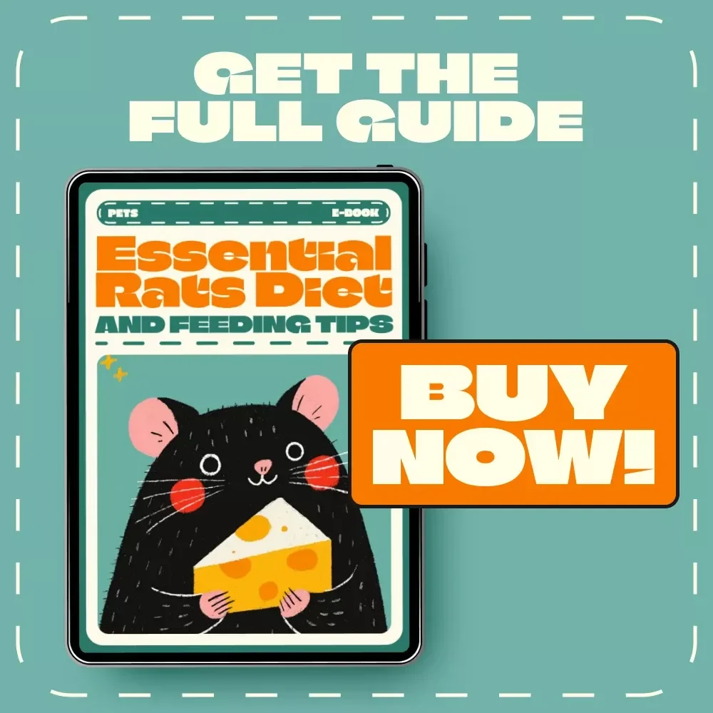 Essential Rats Diet and Feeding Tips eBook | Complete Rat Nutrition Guide | Healthy Rat Meal Plans, Feeding Schedules & Treat Ideas | Digital Download for Pet Owners