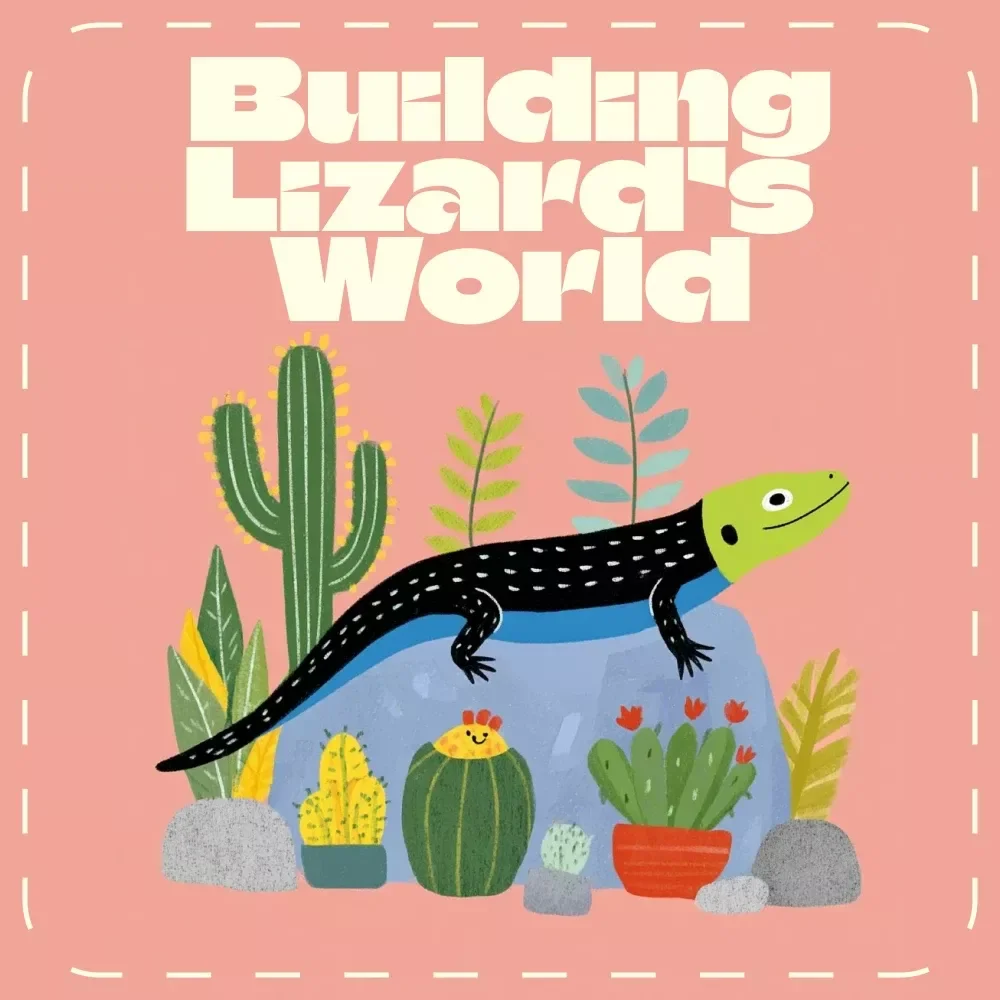 The Art of Building a Lizard’s World | Ultimate Reptile Habitat Design Guide, Terrarium Setup eBook, Digital Download for Lizard Owners, Bearded Dragon & Gecko Care