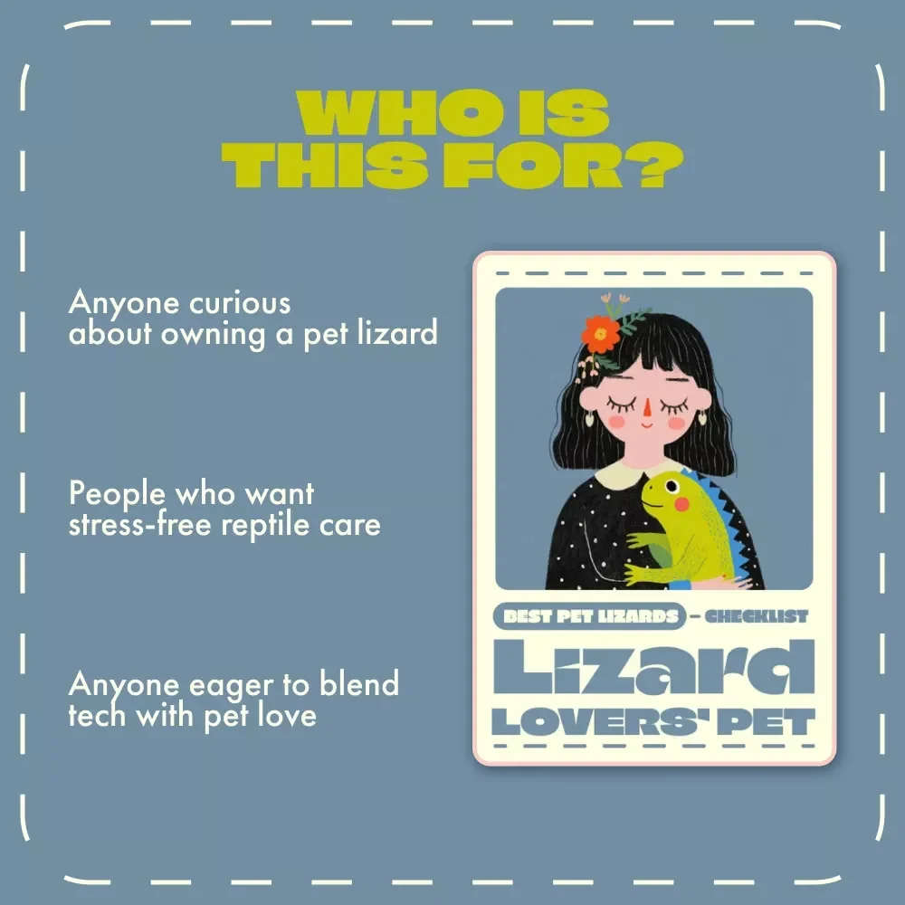 Lizard Lovers’ Pet Checklist | Digital Download Guide for Reptile Owners | Best Pet Lizards Care Essentials for Beginners & Enthusiasts