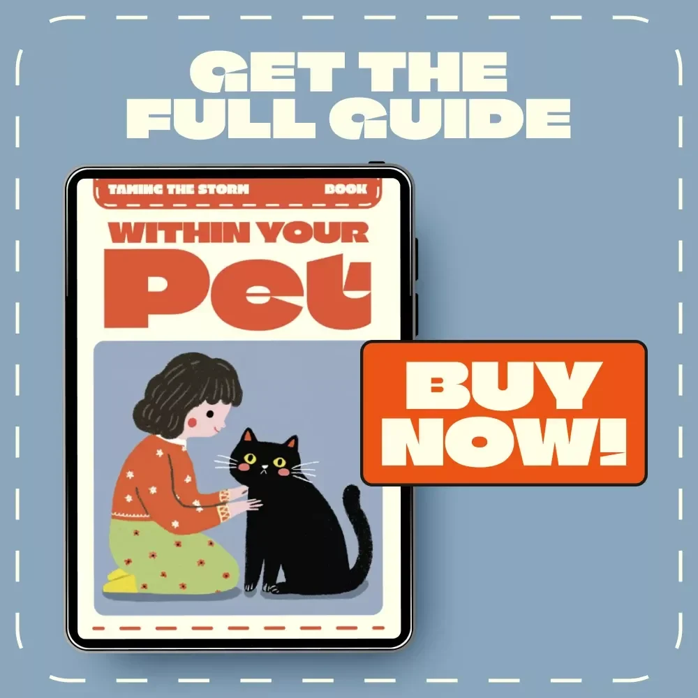 Taming the Storm Within Your Pet – eBook Guide on What to Do if Pet is Aggressive | Calm, Train & Build Trust with Positive Reinforcement